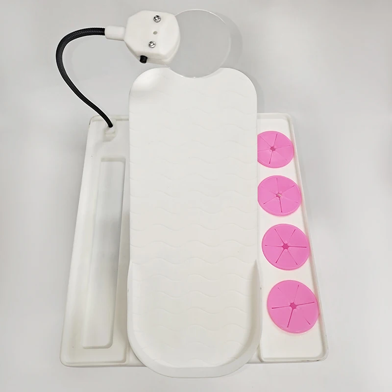  Factory Bulk Sale Foldable Portable Manicure Professional Nail Table With Led