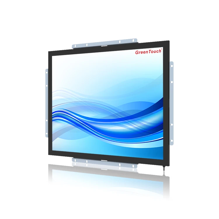 GT-TM-1905A-IR 19 дюймов промышленный монитор с открытой рамкой сенсорный монитор сердечного ритма монитор экрана касания ИК киосков ATM для игрового автомата