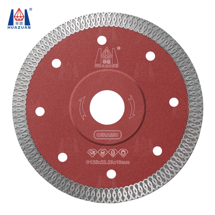 Huazuan fish mesh turbo segment ceramic diamond cutting blade