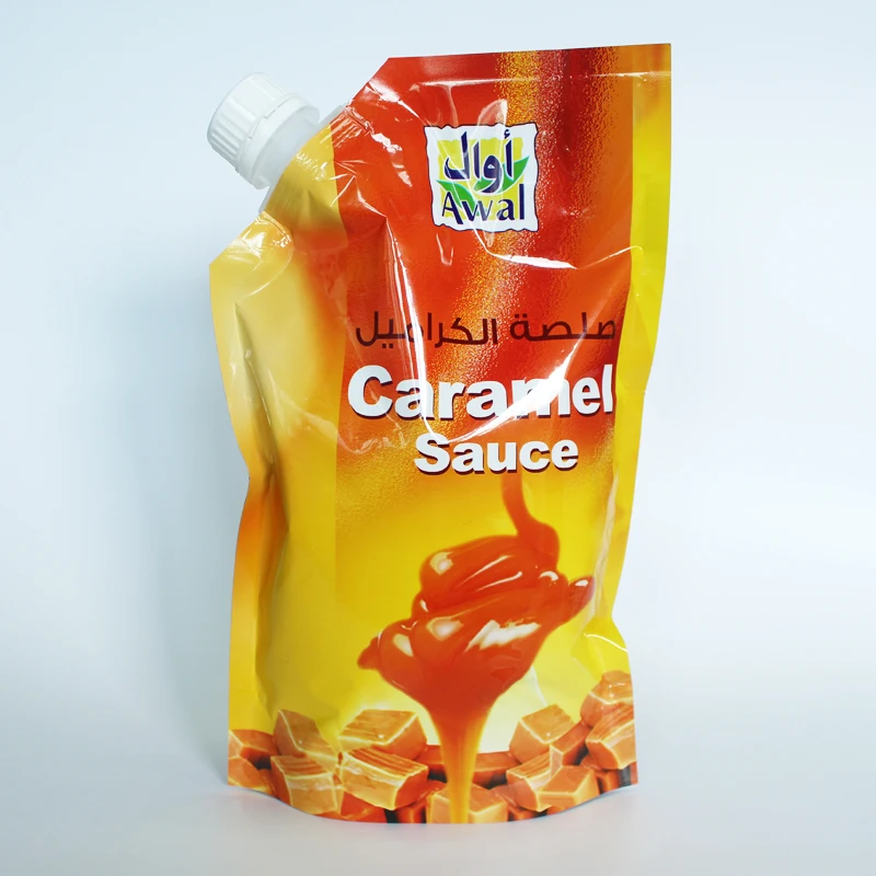 Flexible Polyethylene Controlled Dispensing Spout Opaque Ziplock Flexible Dairy And Yogurt Gusseted Bottom Spout Bags