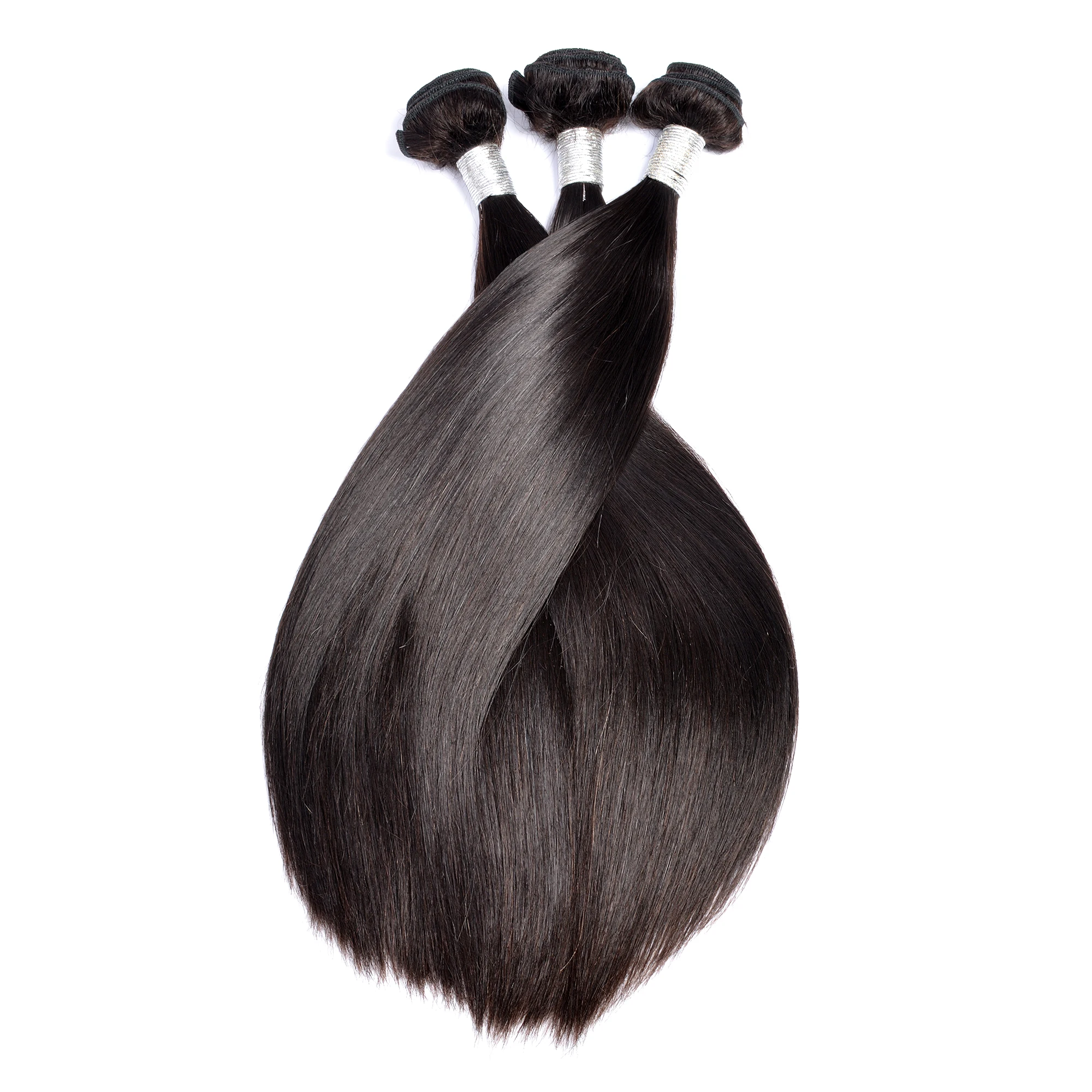 Virgin Unprocessed Cuticle Aligned Mink Brazilian Straight Wavy Curly Human Bundles Hair 30% Ratio Hair Vendors