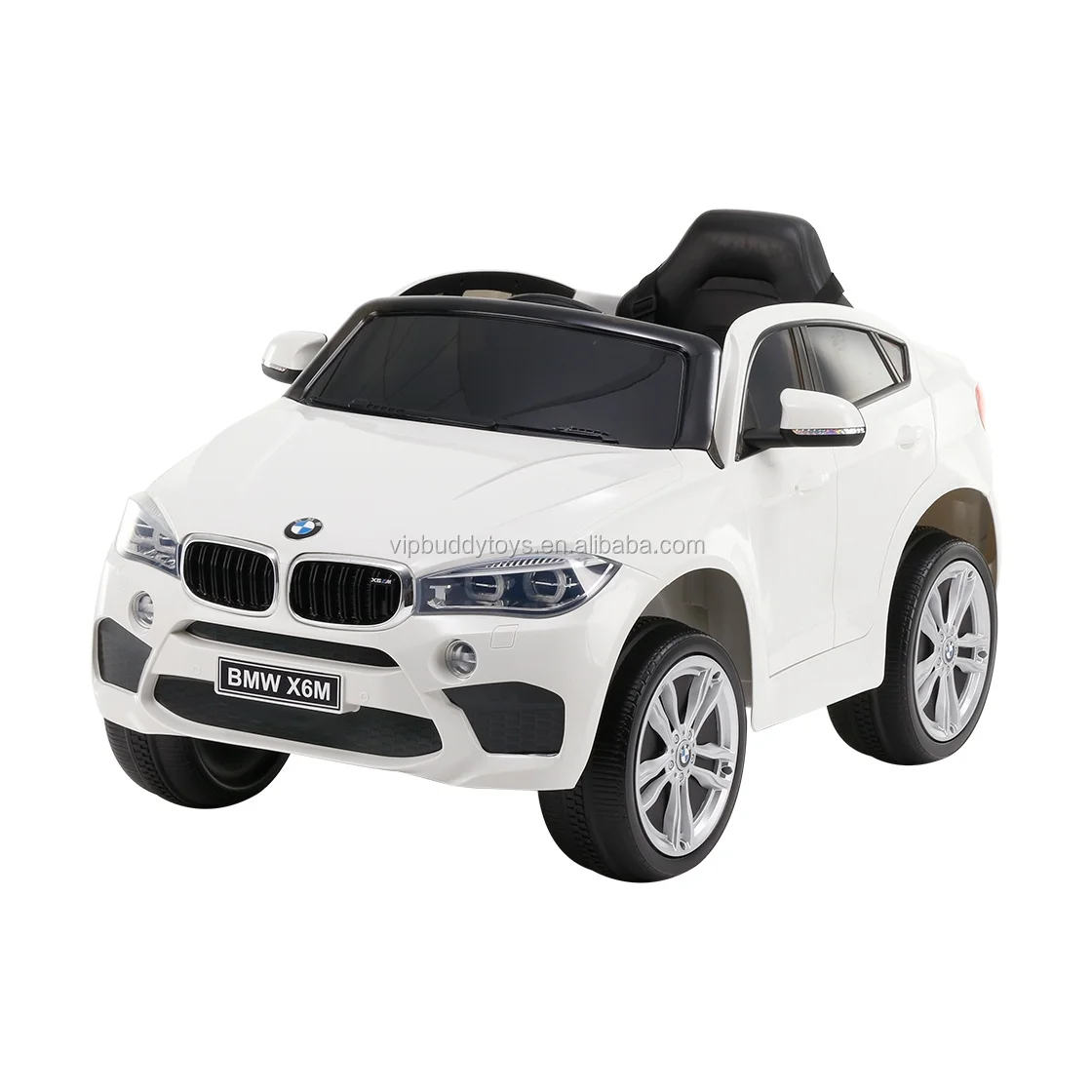 Best Selling Cheap Licensed BMW X6M Kids Steering Wheel Ride on Toy Remote Control Powerful Electric Cars