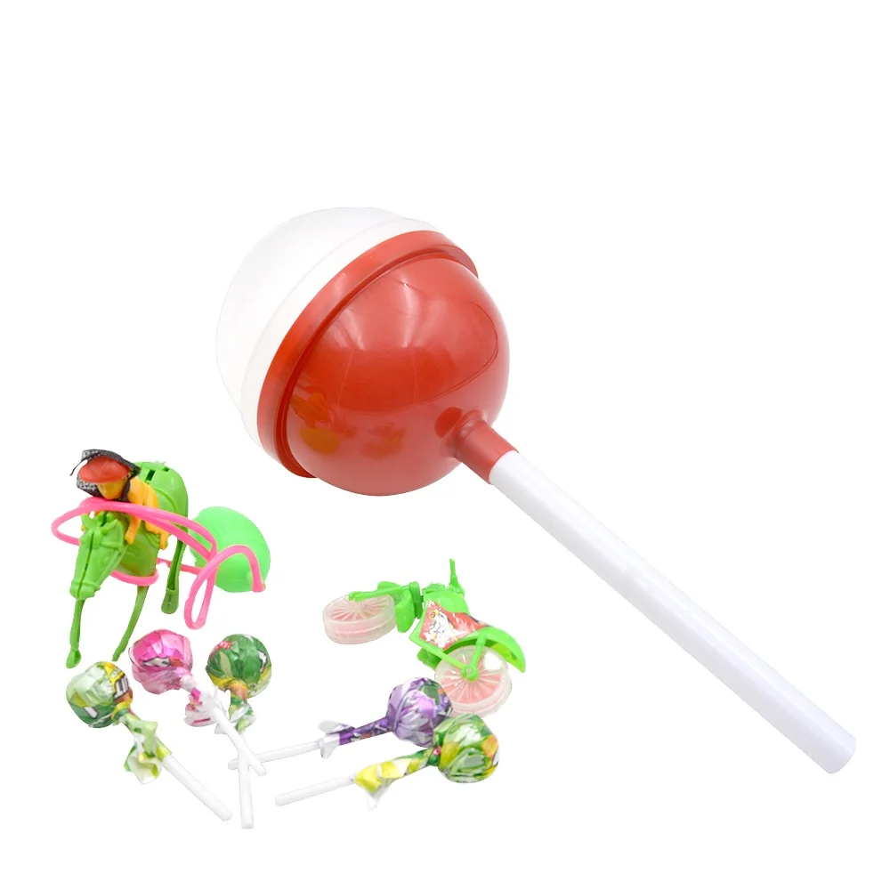 Super big lollipop with toy