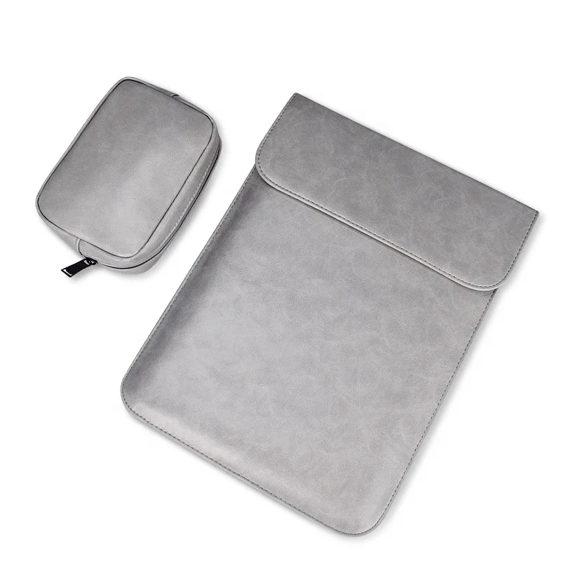 Premium PU Leather Envelope Pouch Computer Laptop Sleeve Bag For Macbook Air Pro Retina 11 12 13 15 13.3 14 15.4 inch