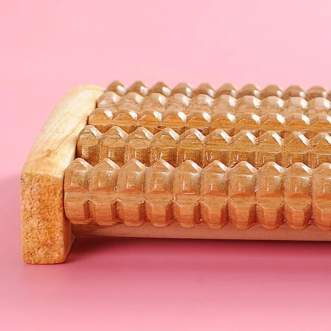 
ZRWM38 Large Dual Foot Massager Roller Body Nursing Massage Tool Foot Massage Relieve Plantar Fasciitis for Foot Pain 