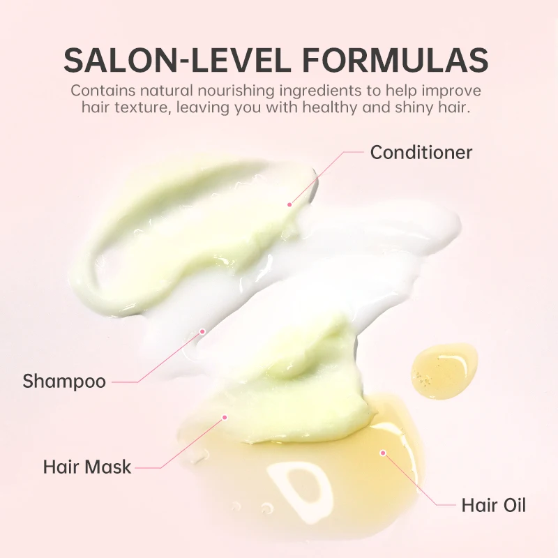 Wholesale Private Label Natural Silky Smooth Hair Care Set Products Fragrance Perfume Shampoo For Hair