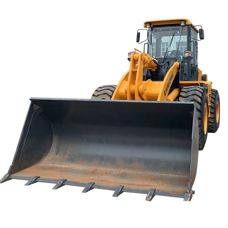 Second hand wheel loader 5ton loading bucket used loader CLG855