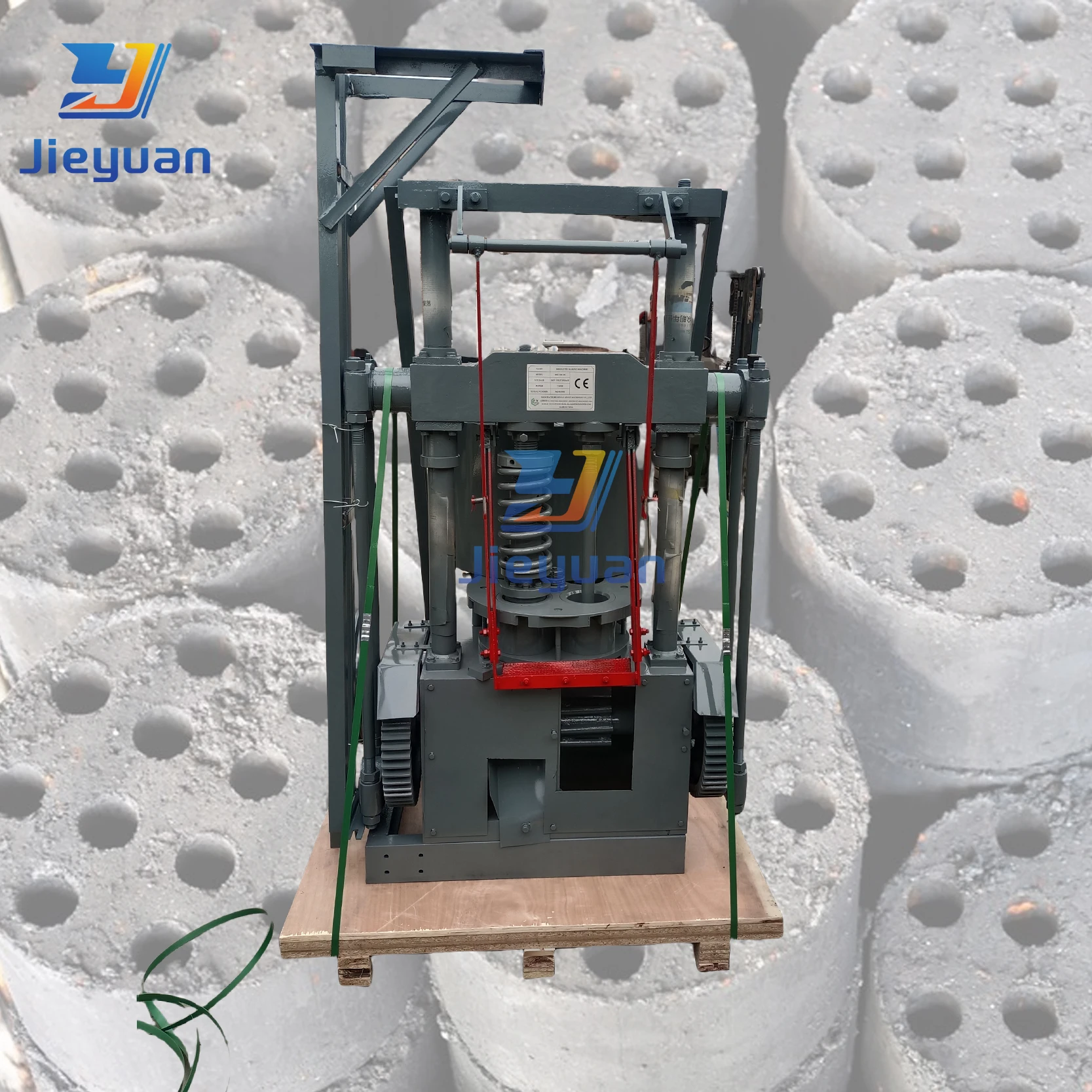Bio Biochar Beehive Wood Briquette Equipment Honeycomb Coal Charcoal Machine Coal Charcole Charcoal Molding Ball Press Machine