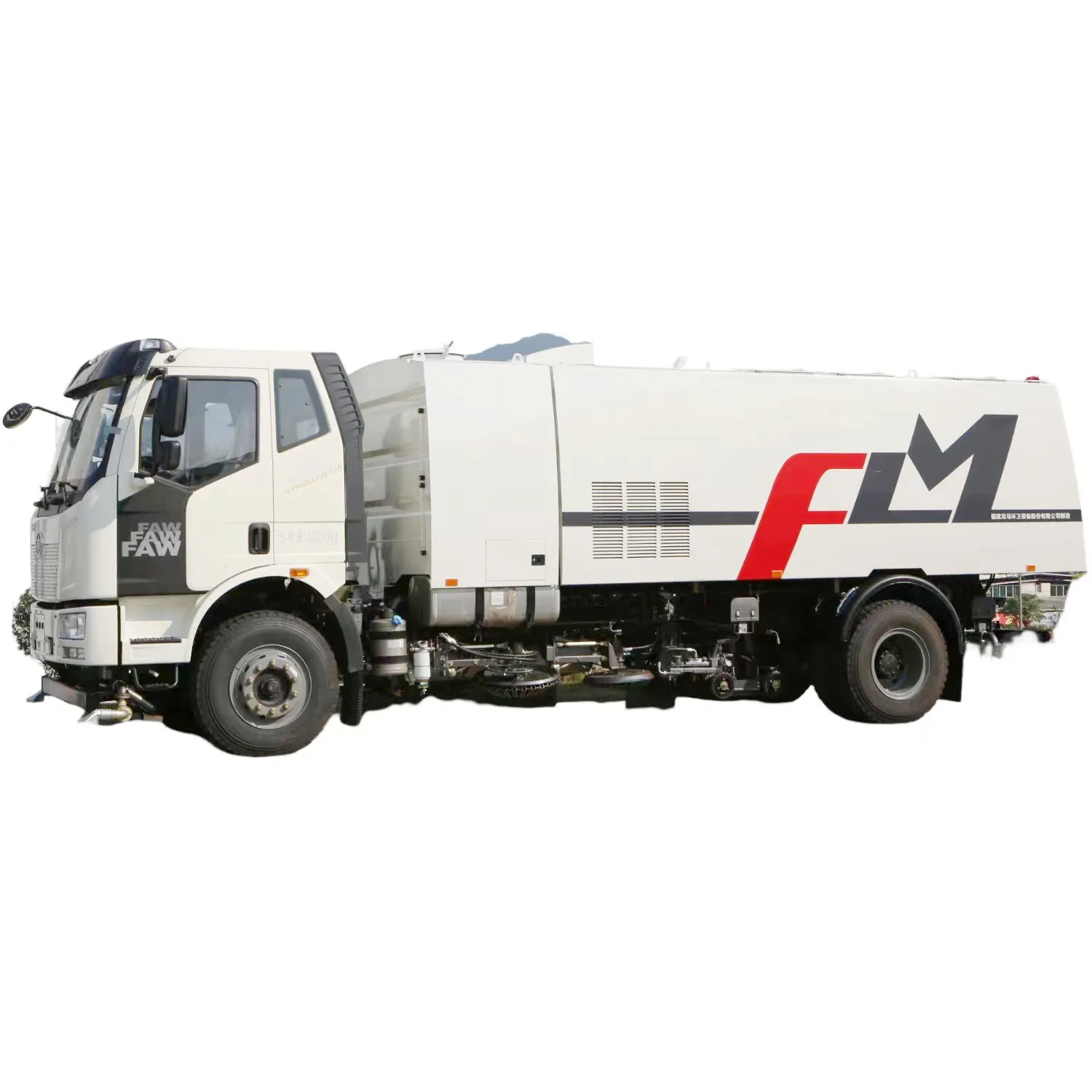 FAW Hot Selling Multi-Use Vacuum Street Sweeper Road Cleaning Truck For Road Cleaning road sweeper