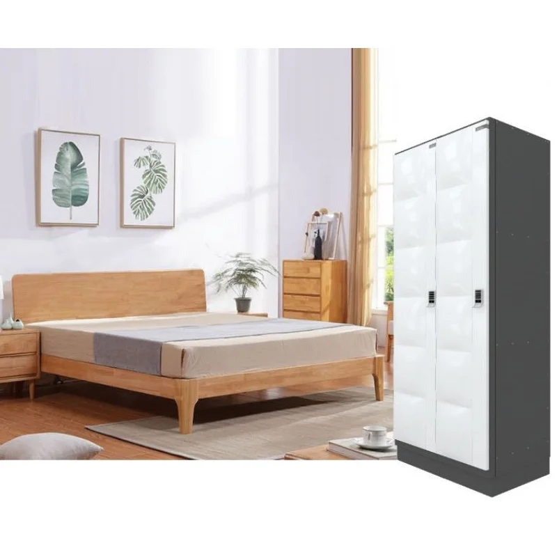 TOP quality clothes Locker colorful doors wardrobe by metal steel