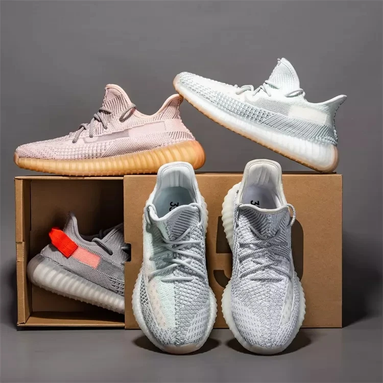 wholesale yezzy shoes Design Custom Logo Yezzy 350 V2 Premium Slate Bone Black Zebra Women Yezzy Shoes Men Sneakers