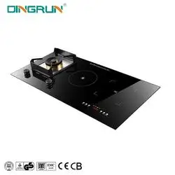 High Power 3 Burners Infrared Cooker Stainless Steel Black Induction Cooktop Induction Cooker