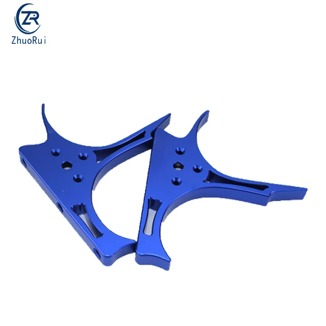 OEM precision cnc machining aluminum steel brass metal machinery parts footrest Adjustable motorcycle spare parts