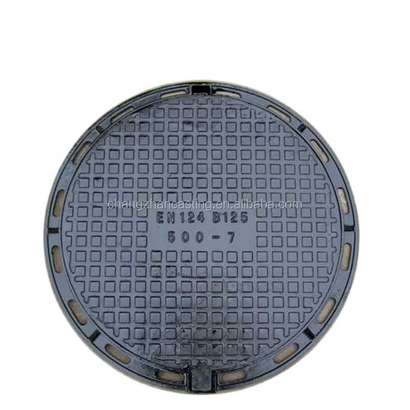 Anti-theft Lock Round Casting Iron Manhole Cover