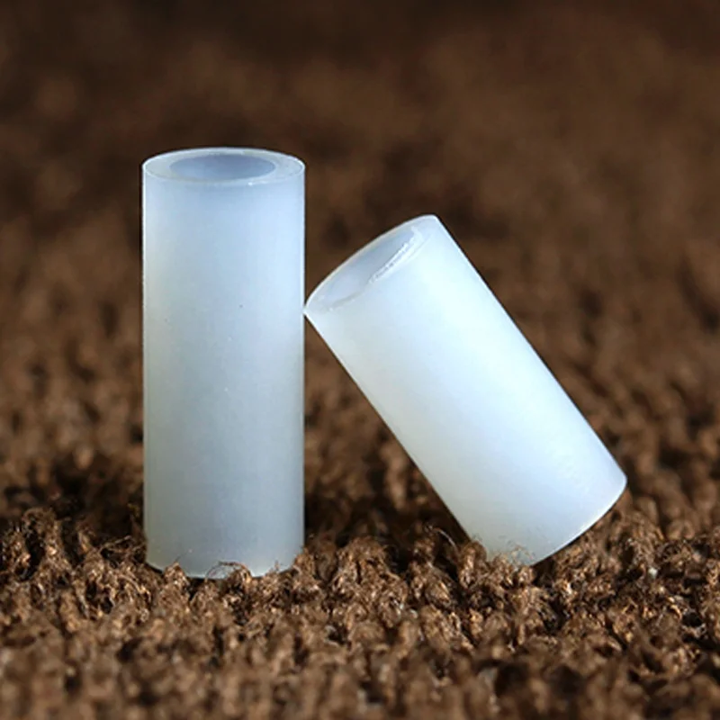 White Nylon Non-threaded Spacer Abs Dresser Washer Id 2mm 3mm 4mm 5~20mm Pcb Screw Plate Hollow Round Washer M2.8 M3.2 M4.2 M5.