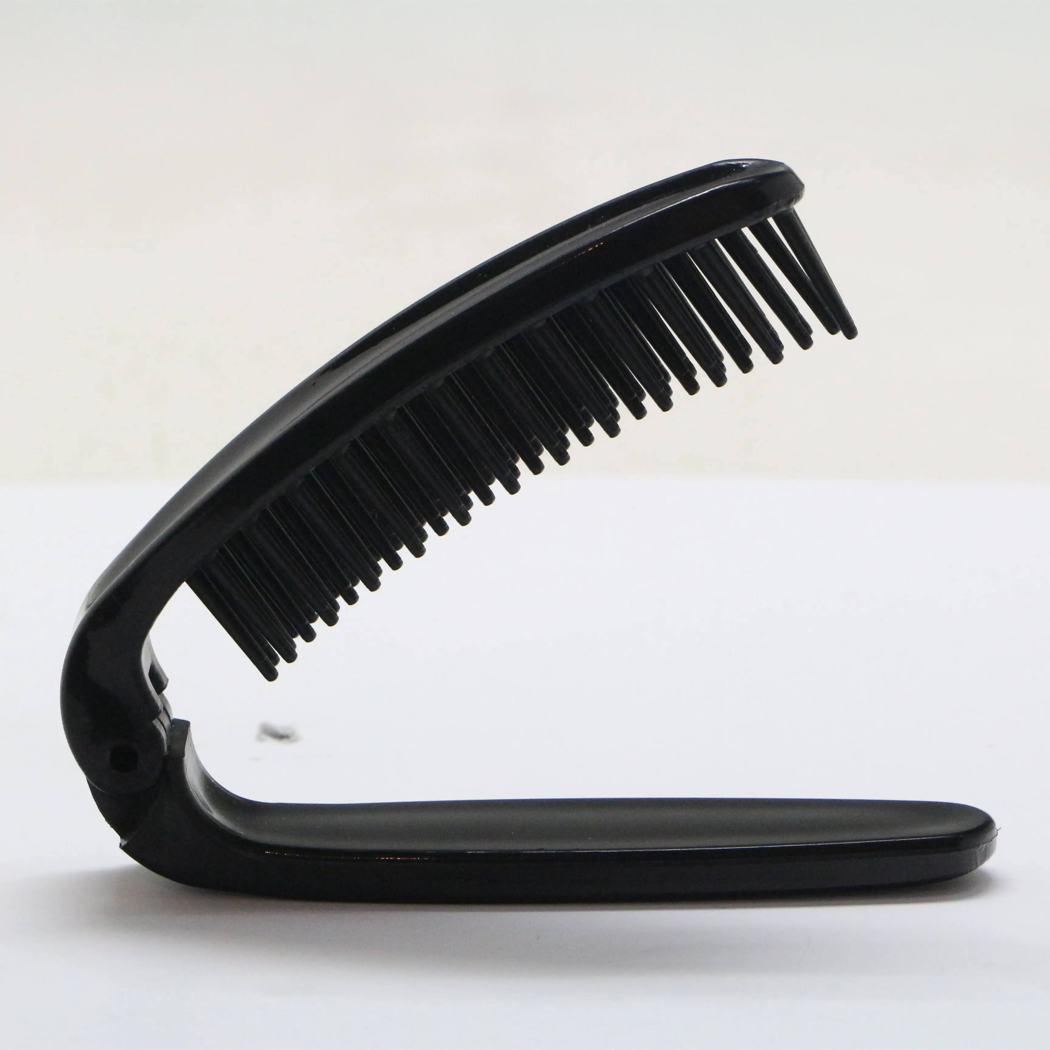 Foldable hair comb for hair salon center barber tools