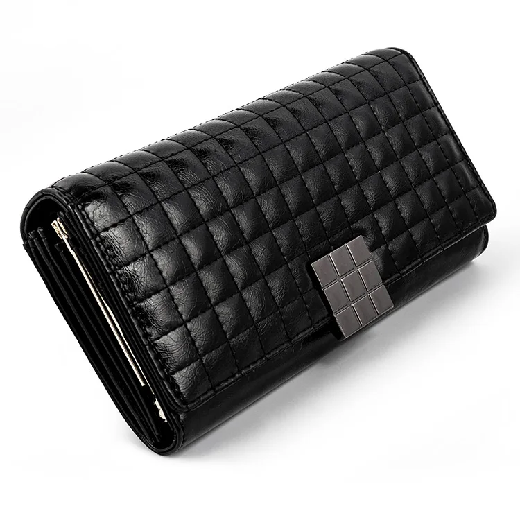 New arrival  Embroidered Purse  Metal Buckle Women Wallet Multi functional  Wallet Women Card Holder Wallet