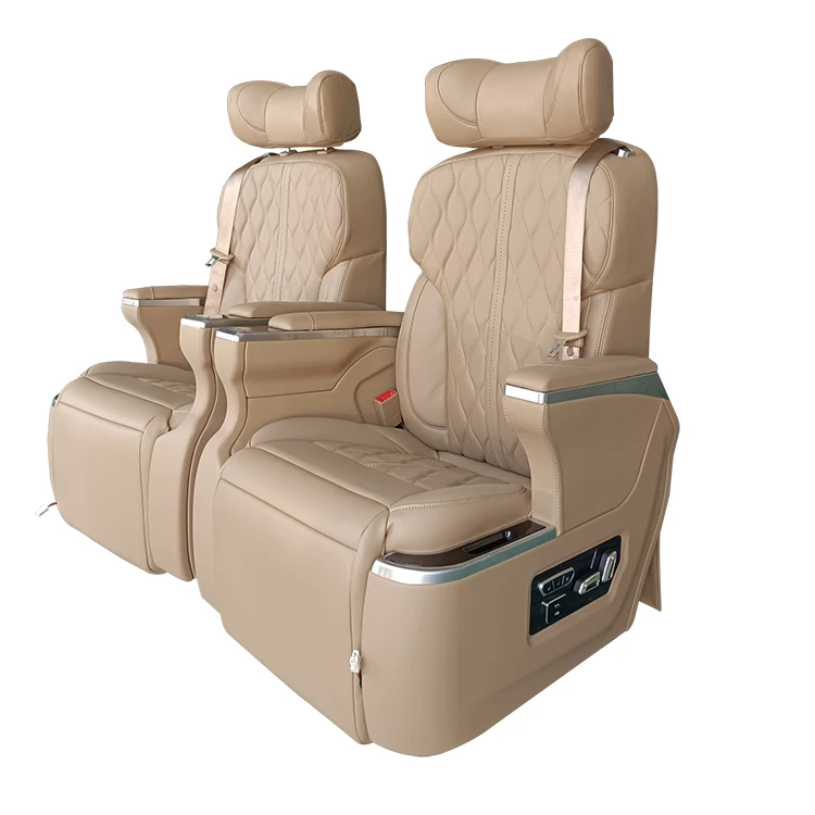 OTW-HD custom modified electric adjustable massage ventilated vip luxury auto captain  bus van car seats for van car sale