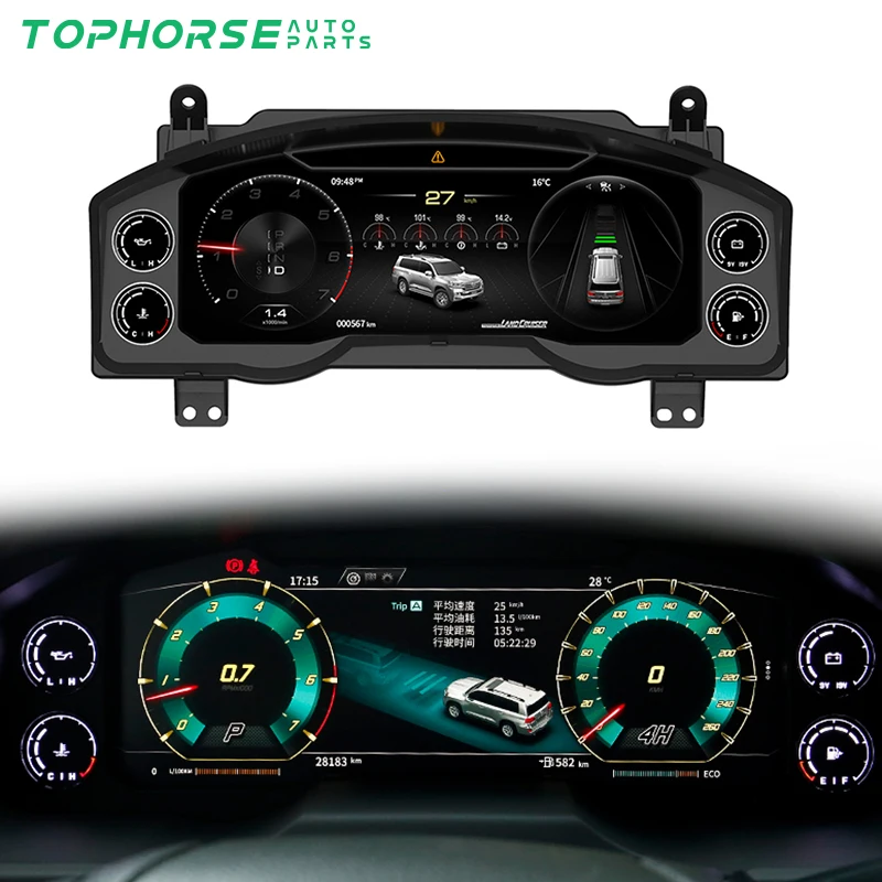 2008-2021 land cruiser, приборная панель с ЖК-дисплеем LC200 VXR GXR