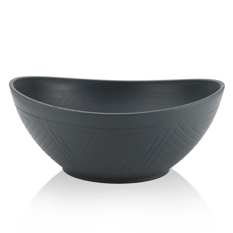 Cheap Reusable Kitchen Eco Friendly Plastic Wheat Straw Food Salad Rice Soup Bowl Plastic Bowl