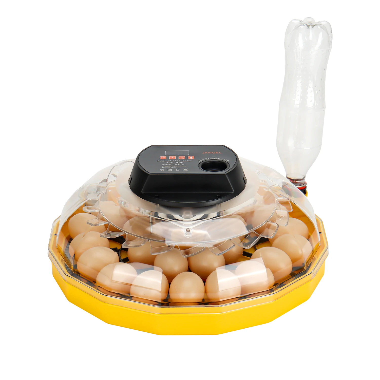 Janoel 26 Automatic Egg Incubator Hatching Machine Egg Hatcher for Chicken Duck Quail Goose
