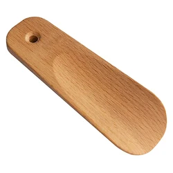 Hot Sale Beech Wood Small Custom ShoeHorns Mini Shoe Horn for Child