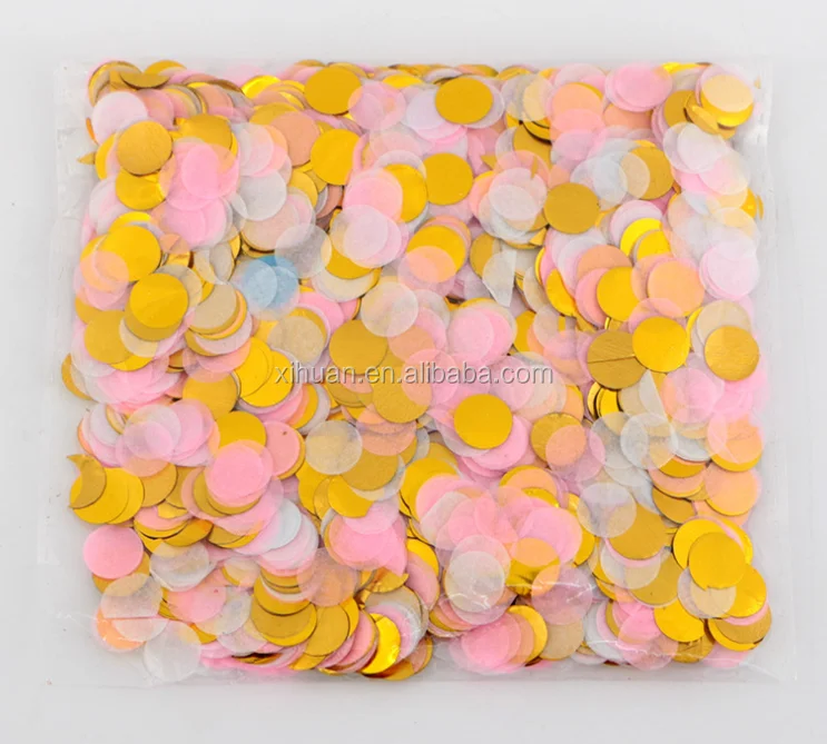 Wholesale top  Confetti Cannon Party Popper Custom Confetti Popper Metallic Confetti Wedding Party Supplies
