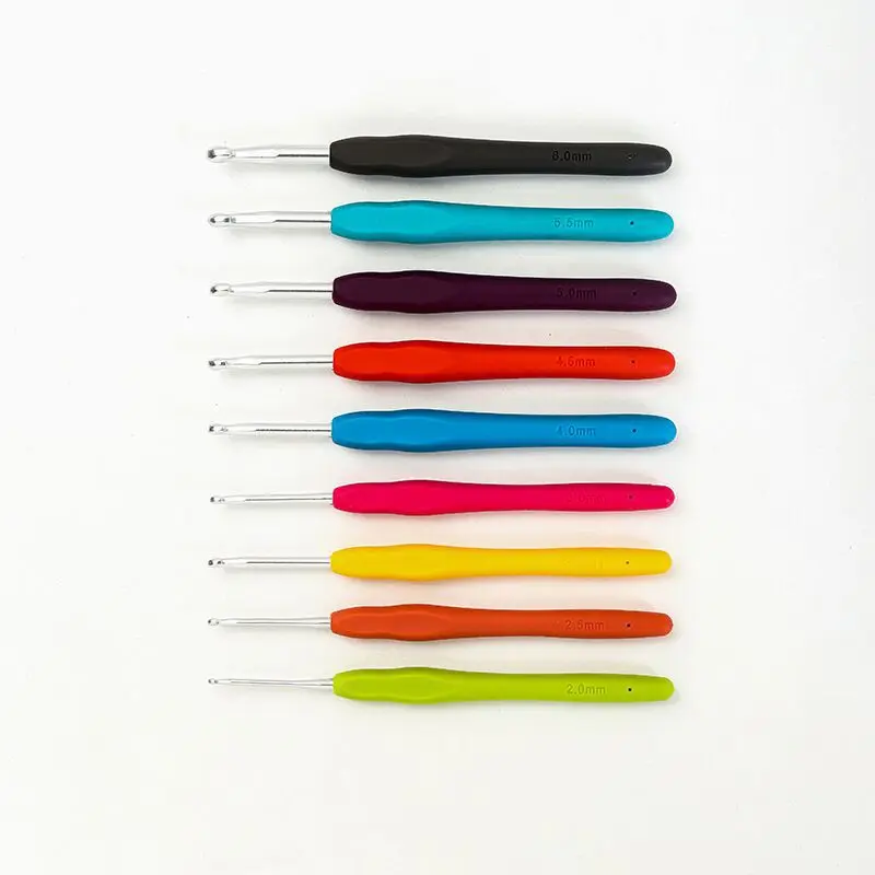 Hot Sale DIY Material Tool Aluminum Crochet Hook Set Knitting Needle kit For Hand Knitting