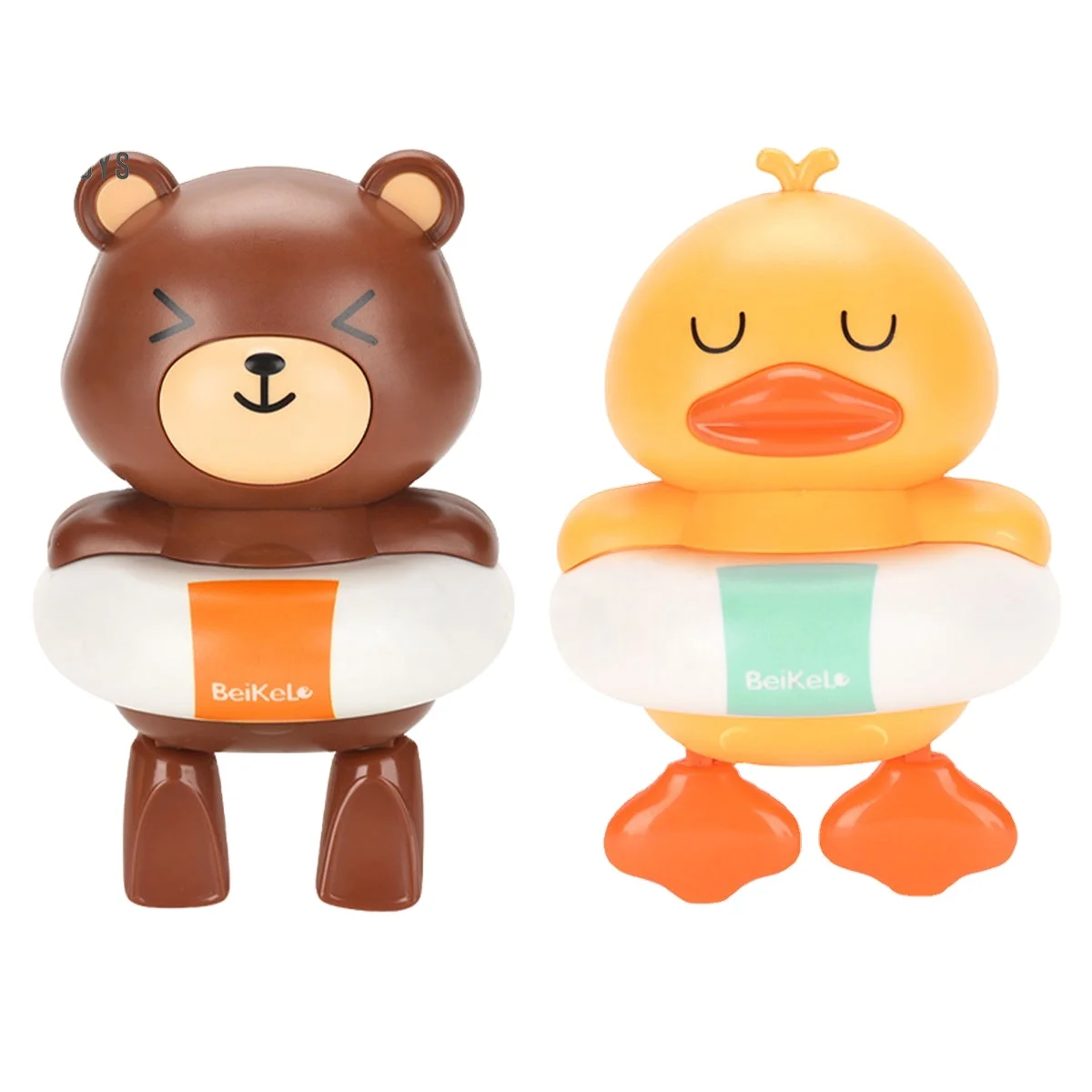 SY Duck Bath Toys Wind up Diver Toy Swimming Floating Swim and Crawl Pool for