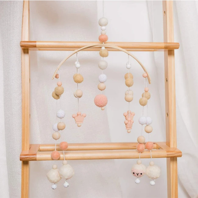 Домашний декор, войлочная подвесная игрушка для детской кроватки, подвесная игрушка