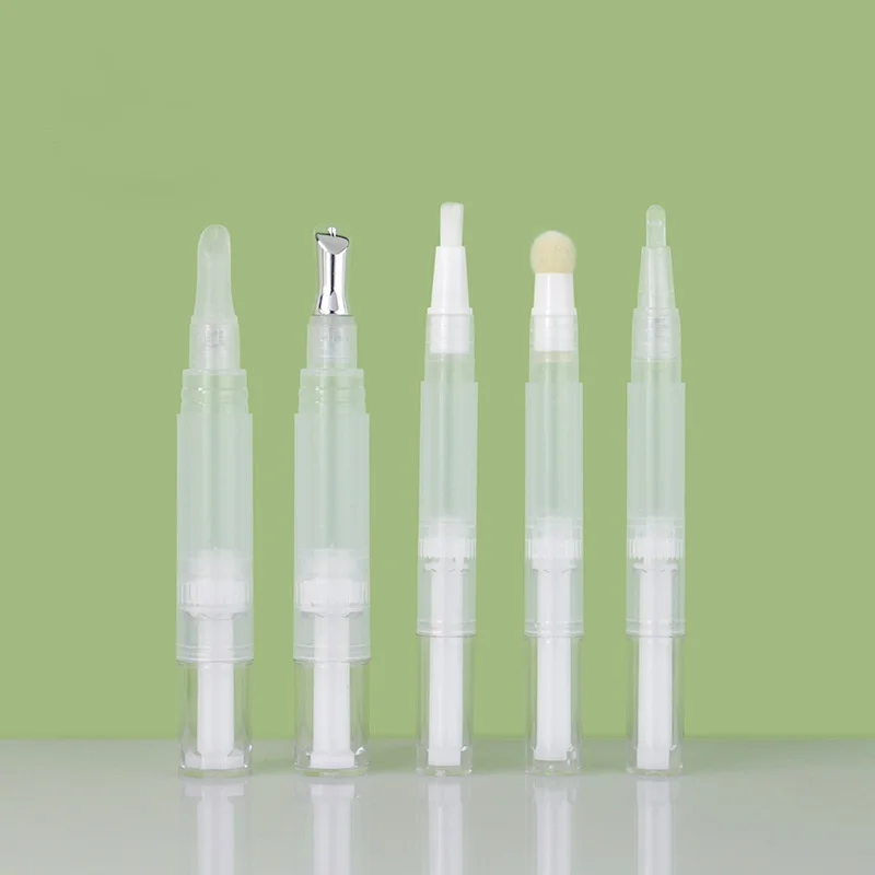 2ml 5ml Nail Cuticle Oil Tube Cosmetic Empty Lip Gloss Packaging Tooth Whitening Gel Bleaching Customized Twist Nail Pen