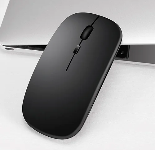 Ultra-thin charging dual-mode mobile phone computer ipad mute wireless bluetooth 5.0 mouse