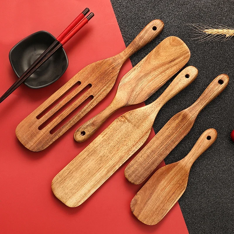 Оптовая продажа, Нелипкая шпатель для риса на заказ, amazon продает деревянную шпатель для приготовления пищи, деревянная шпатель