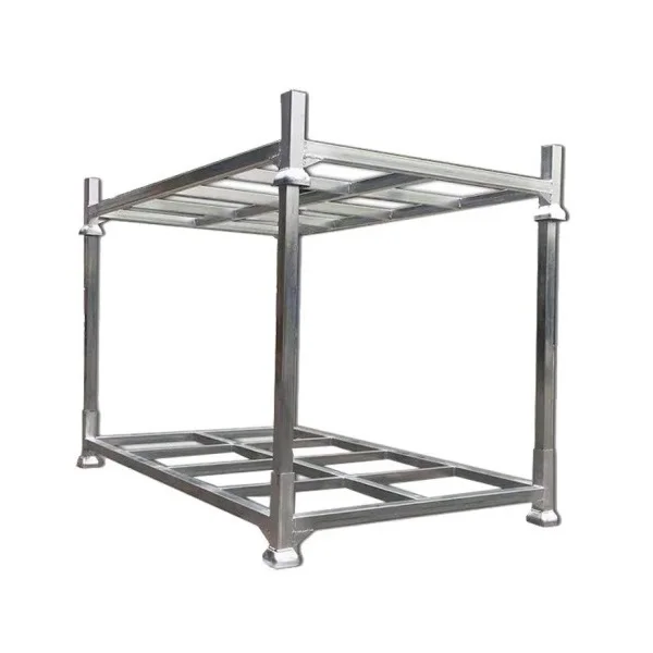 cold storage warehouse galvanized steel stacking racks shelves