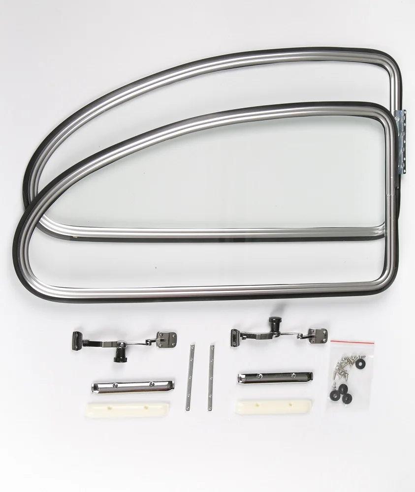 
Early Type 1 Beetle Bug Rear Side Popout Window Complete Kits 1950-1964 113898400A 
