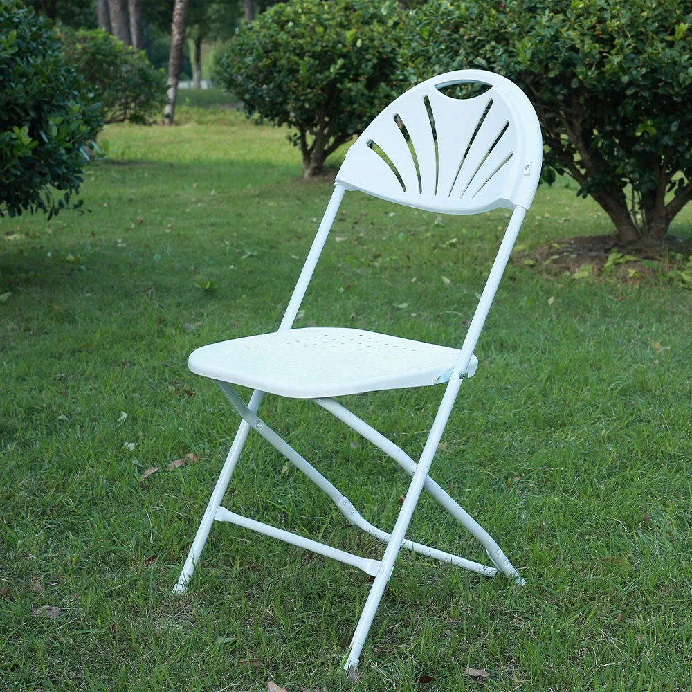Wholesale  Garden Samsonite White Plastic Holy Wedding Banquet Hotel Hall Folding Chair For Event In Cheap Price