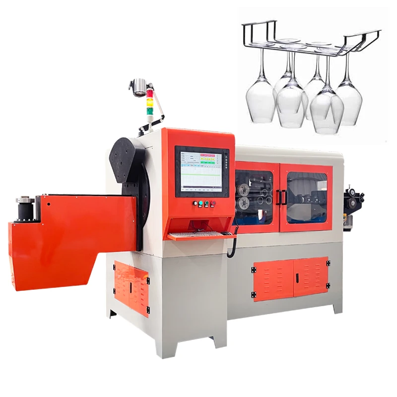 New model 3D steel wire bending machine CNC 5-12mm  wire forming machine