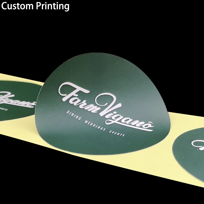 Adhesive Bumper Sticker Custom Vegan Animation Pill Bottle Private Label Maker Bike Packaging Label