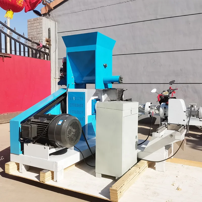 Soya bean extruder machine animal pet dog cat food extruder machine hot sale