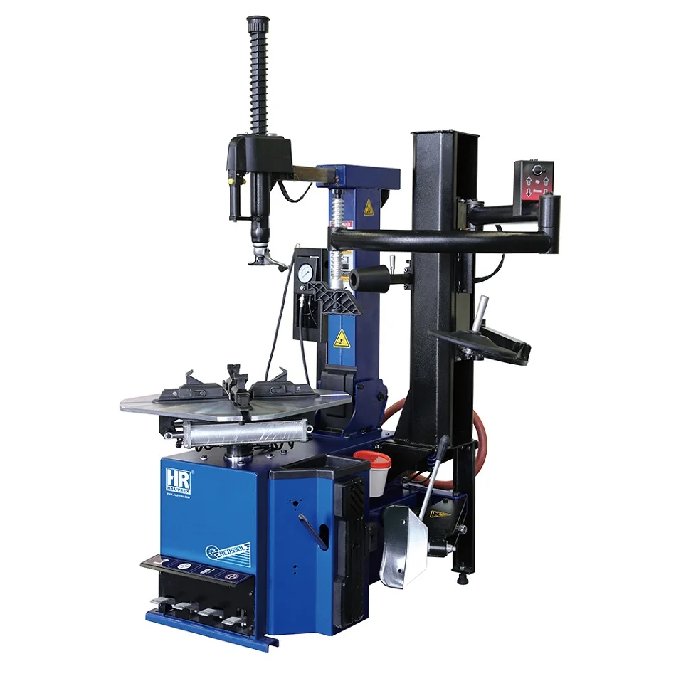 Автоматический Наклонный задний шиномонтажный станок с вспомогательным рычагом