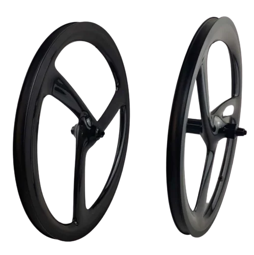 
20inch19 speed road bike carbon small wheel rims V / Disc brake carbon cheap tri spoke wheelset 