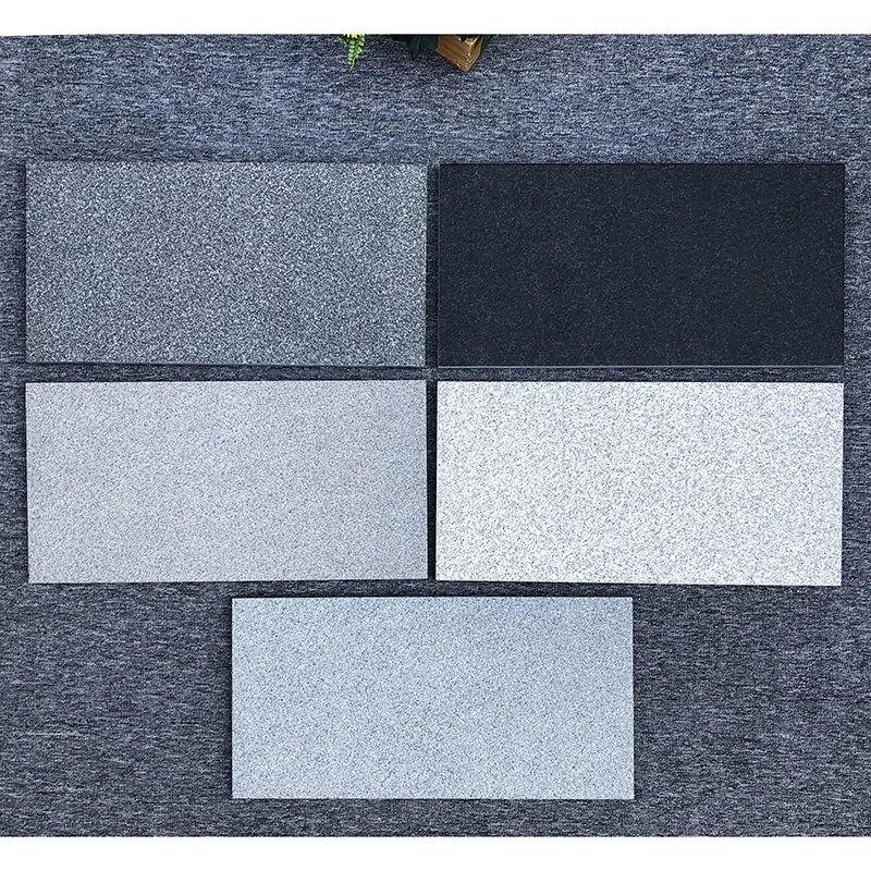 Foshan Red Color Non Slip Indoor And Outdoor Patio Garage Porcelain Granite Stone Floor Tiles