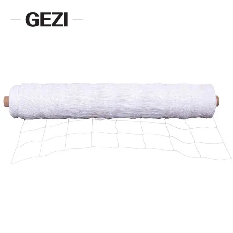 Agriculture Trellis Netting Roll 4 Inch Mesh Cucumber Trellising Net Soft Trellis Netting