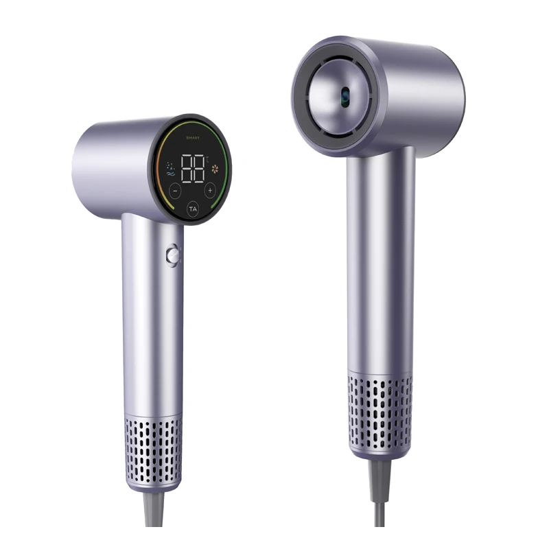 New 2024 Intelligent Portable Mini Travel Negative Ion High Speed Air Wap BLDC Leafless Professional Salon Set Hair Dryer Blow