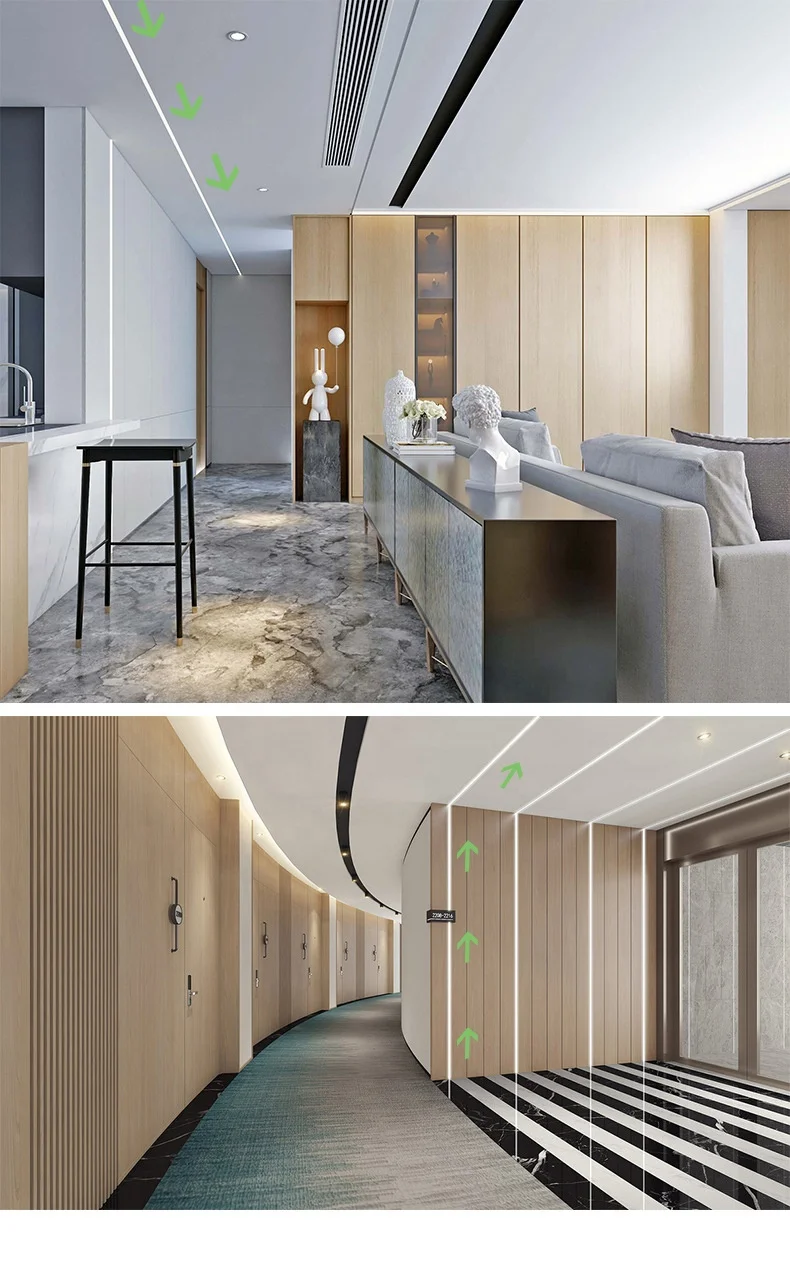 Smooth Pixel Addressable Led strip WS2811 IC White DC24V 10mm 12W/m Water Flow Cob Led Strip For Corridor