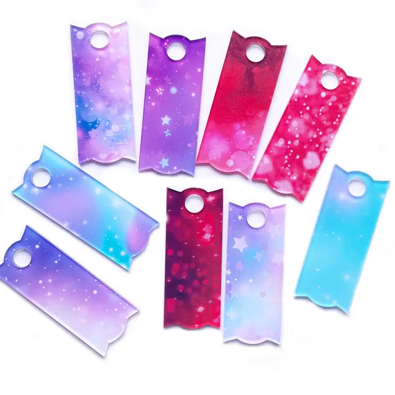 Customized Sublimation clear Acrylic 40 oz tumbler 2.0 Name Tags Plates Personalized Name Topper Designs