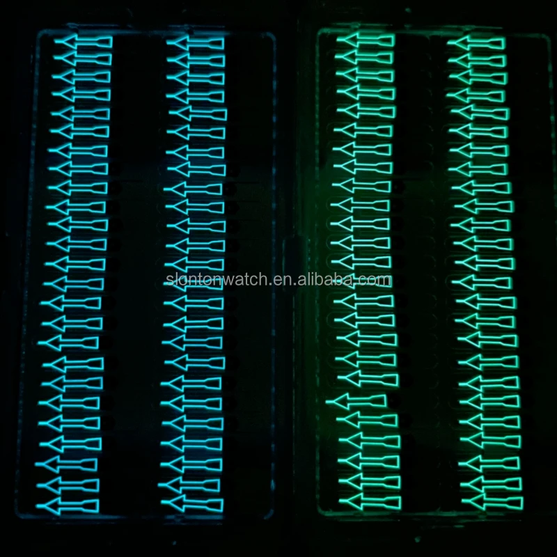 Slonton Factory Custom Watch Hands for 2824 NH35 NH36 Movement Luminous Luxury Mechanical Watch Parts