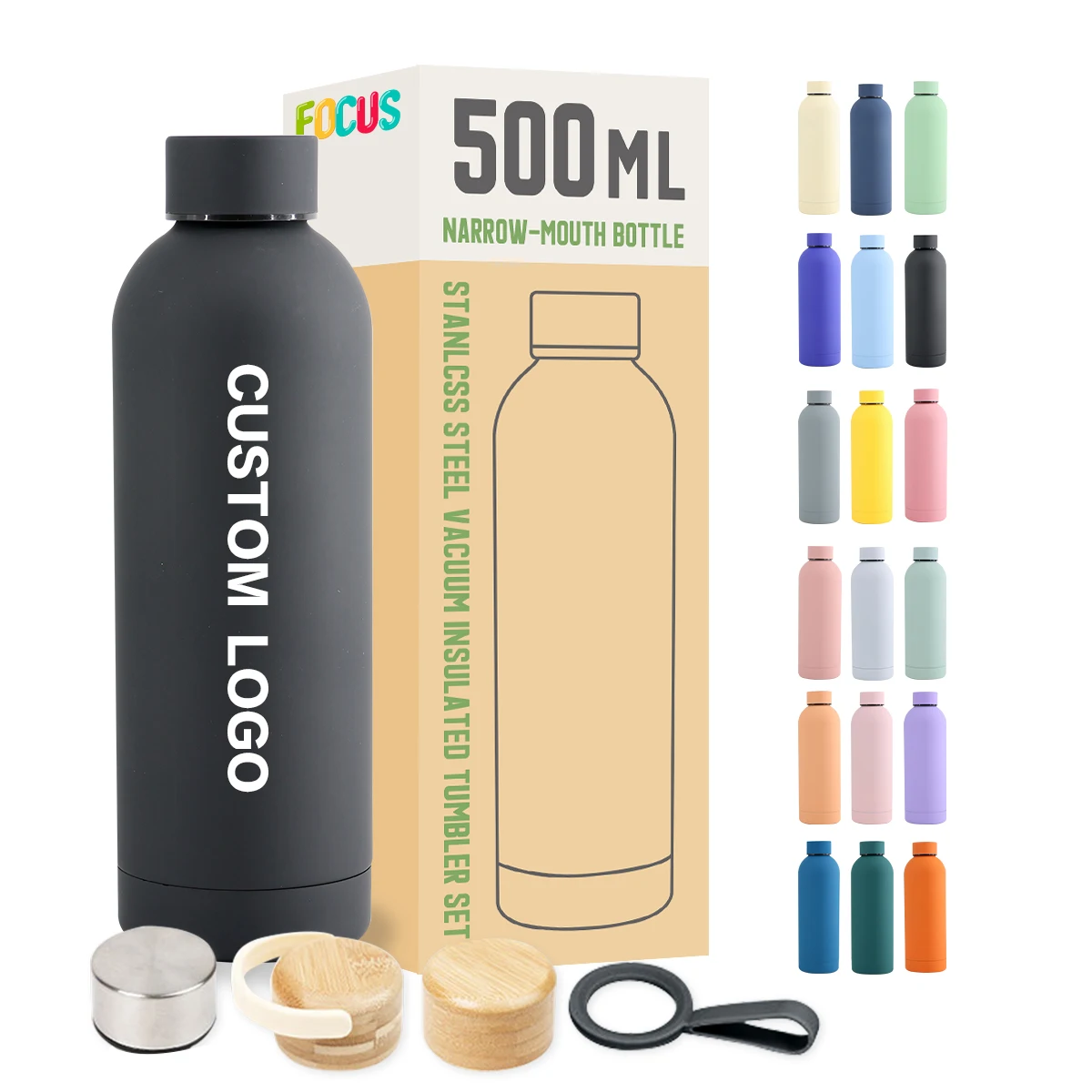 Бутылка для питья с двойными стенками 500 мл