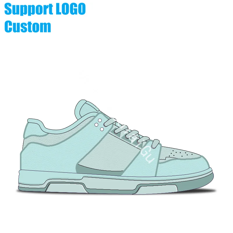 Factory Designer Custom Wholesale High Quality Genuine Leather Low  Men Basketball Shoes