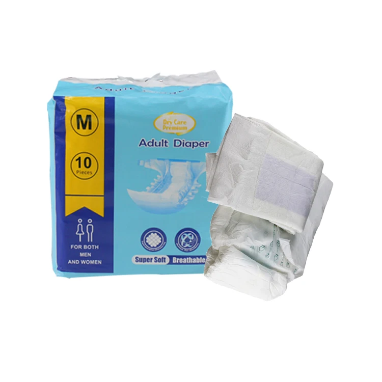 Adult Diaper Cover Pants Incontinence Low Price Plastic Vinyl PVC Plastic for Adults Disposable Fluff Pulp Printed Abdl 40000PCS